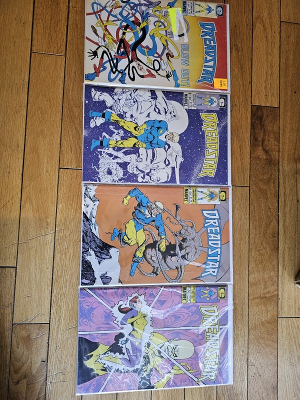 Dreadstar Comic Book Lot of 4 21 To 24