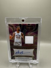 2024-25 Panini  Autograph Memorabilia Harrison Barnes #AM-HAR Purple Prizm /99 