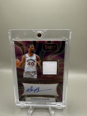 2024-25 Panini  Autograph Memorabilia Harrison Barnes #AM-HAR Purple Prizm /99 