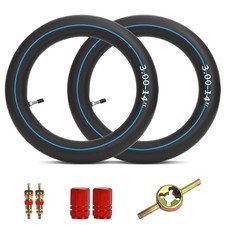 2 PCS 90/100-14 3.00-14 inch Butyl Rubber Rear Inner Tubes for TaoTao Bike