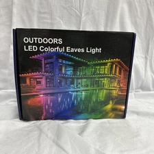 50ft Permanent Outdoor RGB LightsIP67 Waterproof Smart LED Eaves Lights