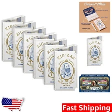192 Count  White Rolling Papers - Thin, Durable, and Natural Flax Fiber