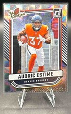 2024 Panini Donruss Audric Estime #TR-33 The Rookies RC Broncos