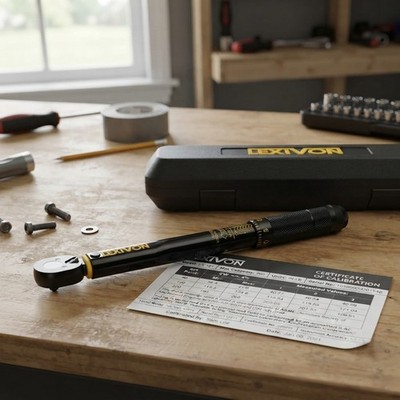 Lexivon 1/4 Zoll Drehmomentschlüssel-Satz 15-teilig Sechskant & Torx Bits Dual-Richtung 2...