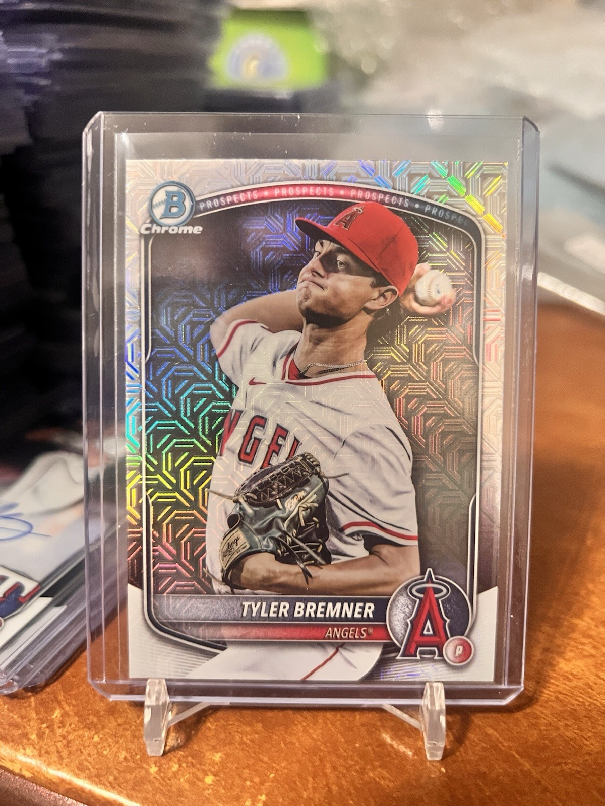 2025 Bowman Draft Mega TYLER BREMNER Image Variation SSP Angels🔥