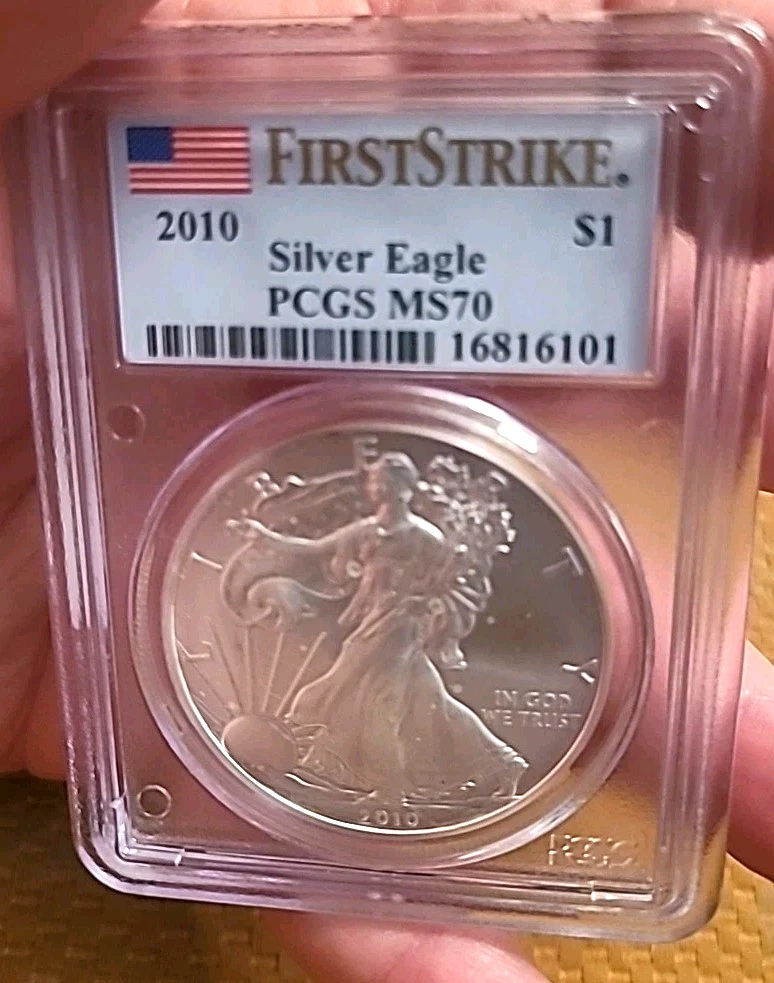 American Eagle MS 70 Graded 2010 Silver Bullion Coins for sale | eBay