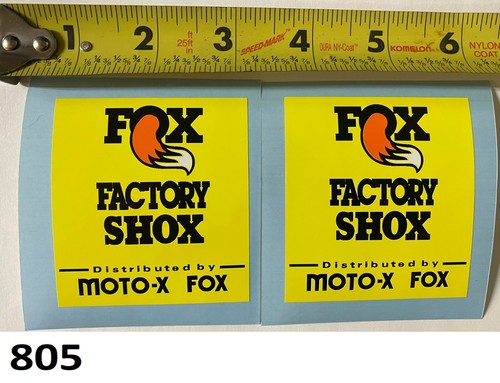 Kit Décalcomanies VMX DG Round Rider Vintage 2 Pièces RM YZ KX CR 125-500
