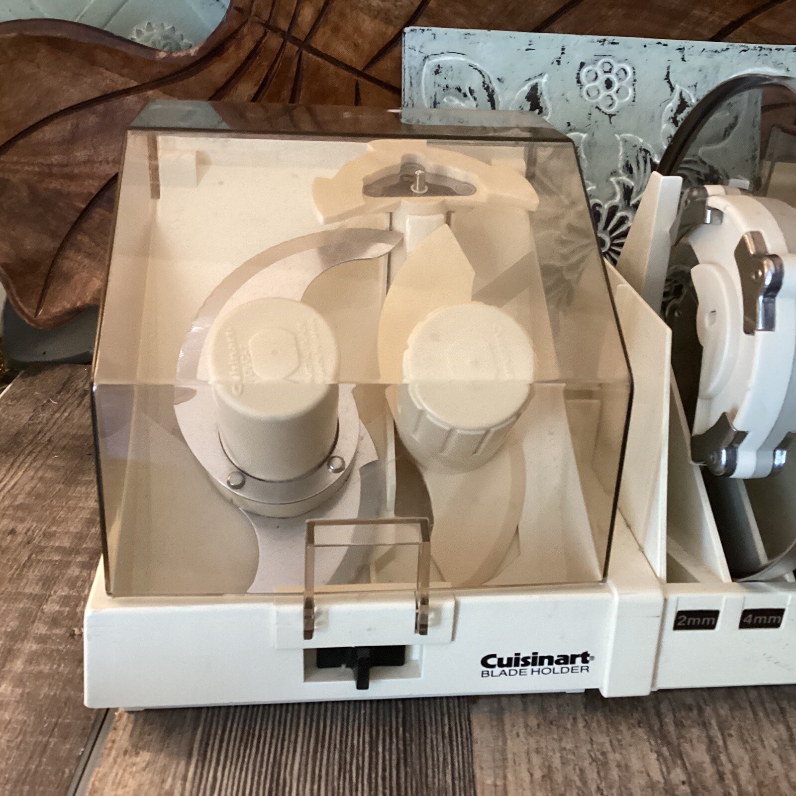 Cuisinart DLC-7 Food Processor Disc Blade Holder w/ 8 Tools/attachments