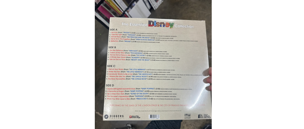 Disney essential vinyl collection frozen Toy Story Prague