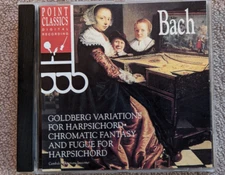 Christiane Jaccottet: J S BACH - Goldberg Variations For Harpsichord  [CD,1994]