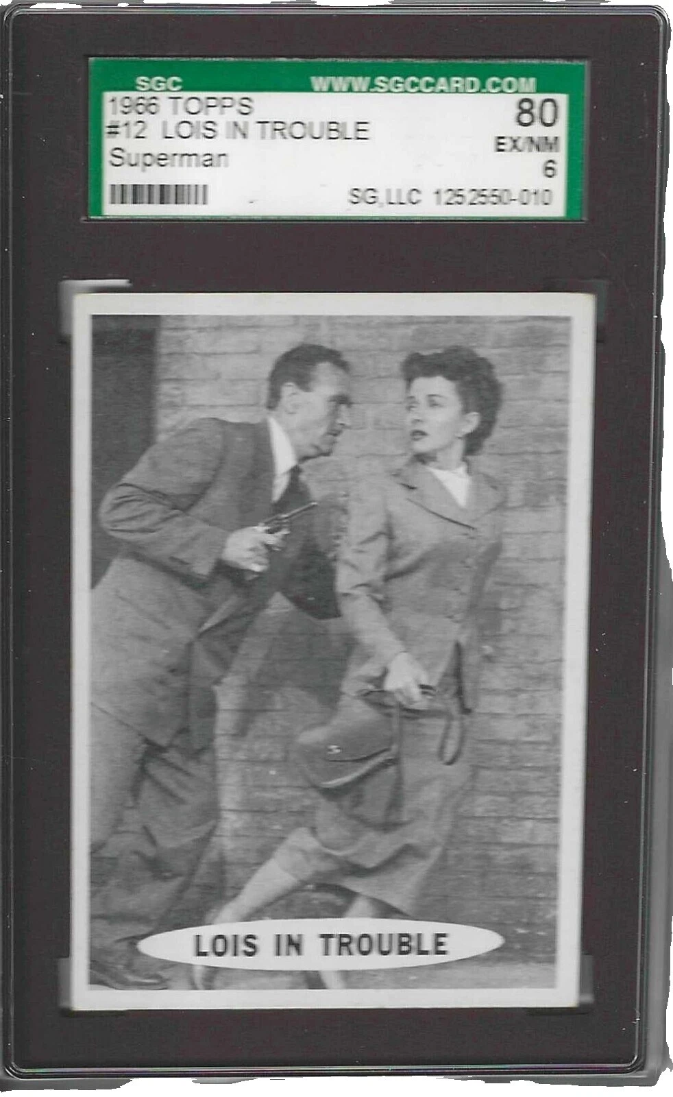 Tarjetas de colección de Topps aventura Superman Coleccionable