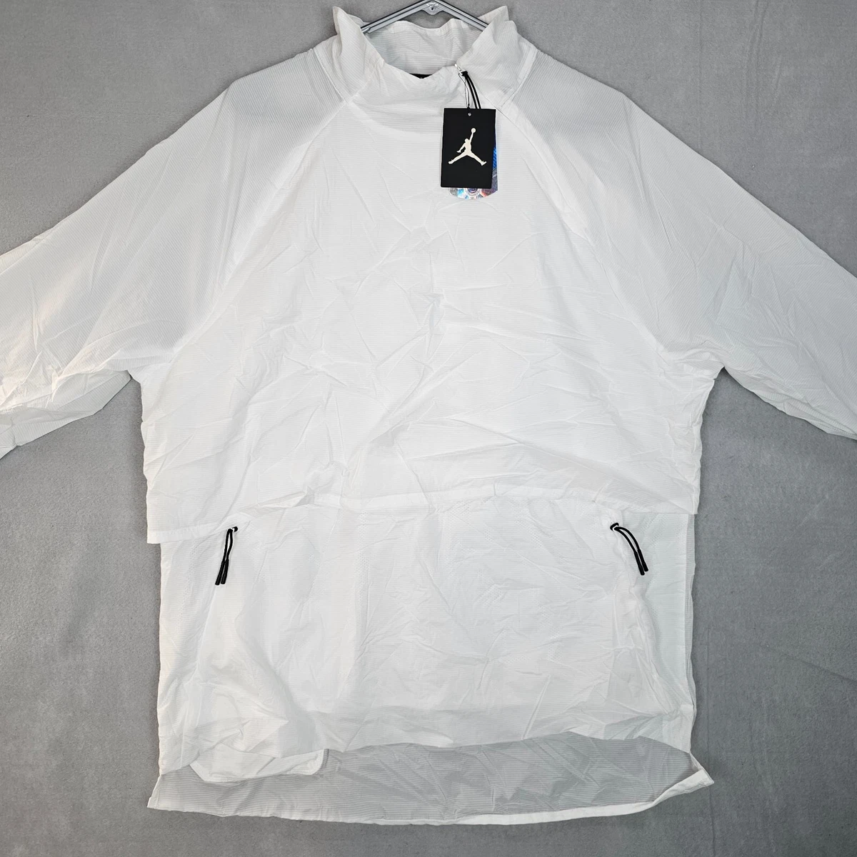 Jordan Training Basketball 1 4 Zip Pullover Jacket Mens XL White