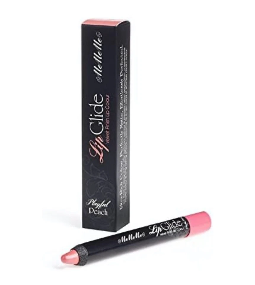 Deslizador de labios MeMe acabado terciopelo color de labios melocotón juguetón Foto 2 de 3