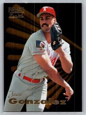 1996 Zenith Baseball #61 Juan Gonzalez - VG - Texas Rangers