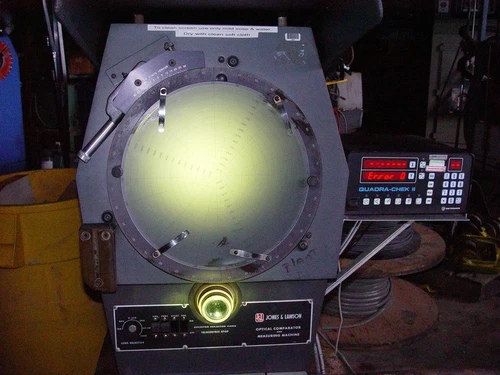 14'' Jones & Lamson "BASIC 14" Optical Comparator w/Quadra-Chek II Control