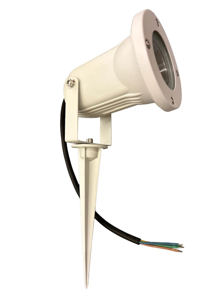 FARETTO PICCHETTO ORIENTABILE DA GIARDINO LAMPADINE GU10 IP65 IMPERMEABILE  - Immagine 4 di 4