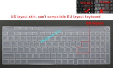 US Keyboard Skin Cover for Asus ROG Strix Scar 18" G834 G834J G834JZ G814 G814J