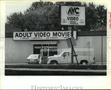 1989 Press Photo New Orleans - Exterior View of AVC Video Club on West Bank
