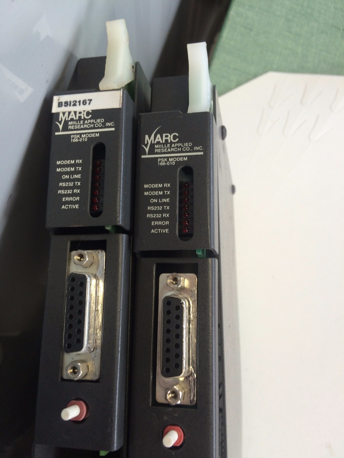 MARC 166010 MILLE MODEM PSK 2400BAUD DIAL UP TELEPHONE MODEM FOR AB