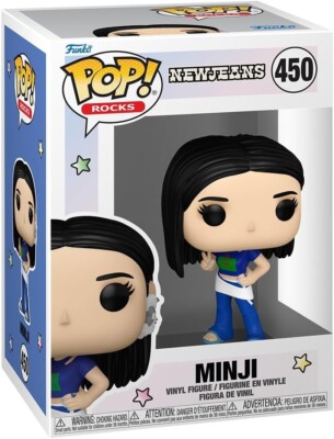 Funko Pop! New Jeans Minji K-Pop Vinyl Bobble Toy Figure #450 -- In Stock Now