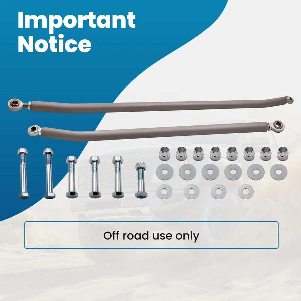 Steering Crossover Kit for 1984-2001 Jeep Cherokee XJ 1997-2006 Wrangler TJ LJ - Imagem 4 de 4