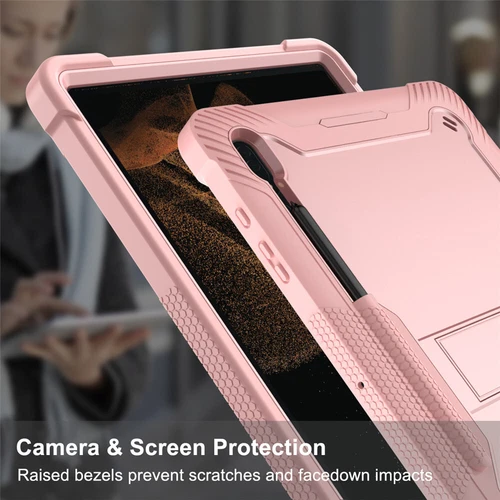 Tablet Case Armor Shockproof Cover For Samsung Galaxy Tab S10 S9 FE Plus Ultra - Picture 25 of 54