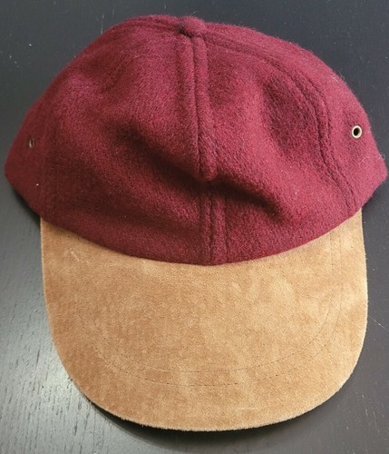 Stetson wool strapback hat with suede 