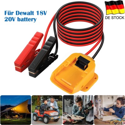 Auto Starthilfe Auto Booster für Dewalt XR DCB 18V 20V Li-Ion Akku DIY Adapter