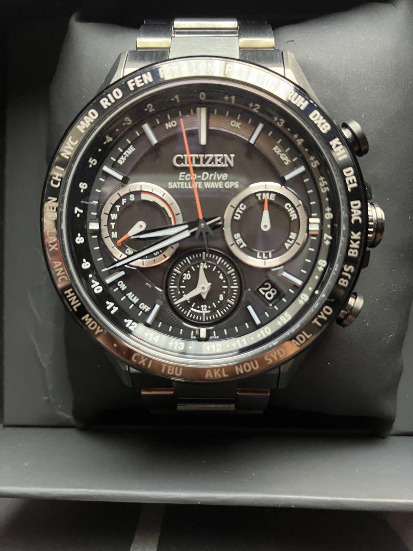Citizen Attesa CC4014-62E Eco-Drive Satellite Wave Black Slv Citizen Attesa CC4014-62E Eco-Drive Satellite Wave Black Slv