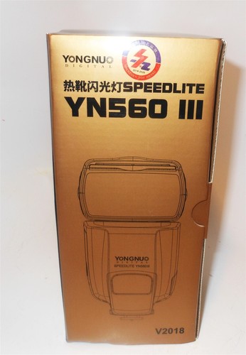 Yongnuo YN560-III SpeedLite Flash / V2018 / 2.4Ghz / Black