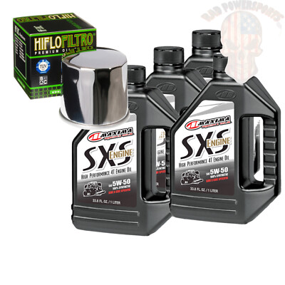 Oil Change Kit For 2006 Suzuki LT-F400F Eiger 4X4 SRA Maxima SXS Synthetic 5W-40