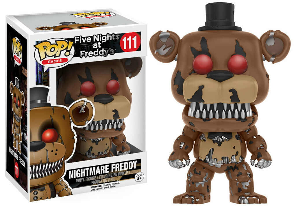 Funko Pop Nightmare Freddy: Five Nights At Freddy's (FNAF) #111