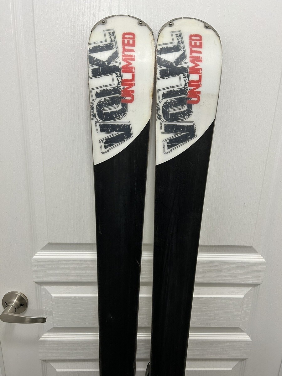 フォルクル/VOLKL UNLIMITED AC50 170cm R16.3 Volkl Ac50 Skis + Marker Wide Ride 12.0 Bindings 2009 | evo