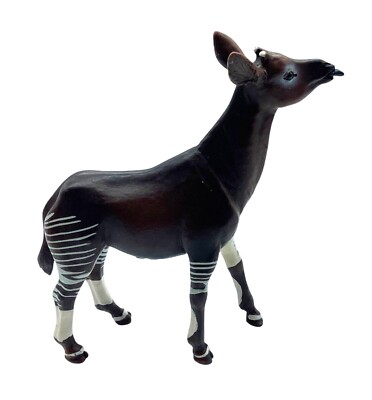 Vtg 1999 Safari Ltd. Okapi Model Figurine Collectible 5'' Africa Animal African