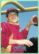 1991 Pro Line Portraits Football Steve Young #8 San Francisco 49ers👍