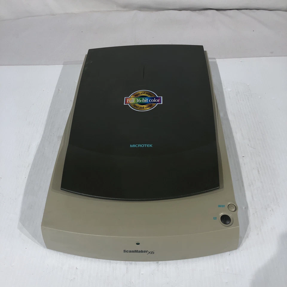 Microtek ScanMaker X6 Desktop SCSI Flatbed Scanner MRS-1200Y6S - Image 4 of 4