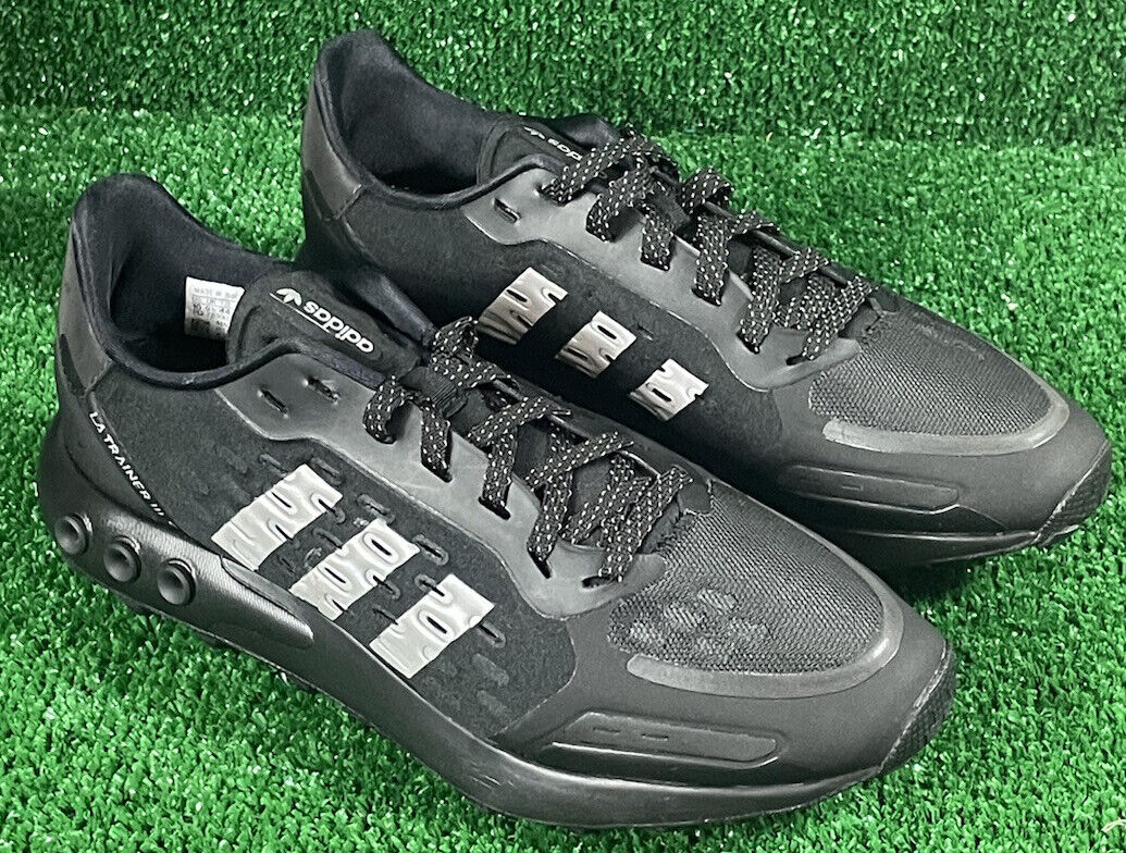 ADIDAS LA TRAINER 3 S Blk / Slv Men's Sneakers New Art. No ADIDAS LA TRAINER 3 S Blk / Slv Men's Sneakers New Art. No