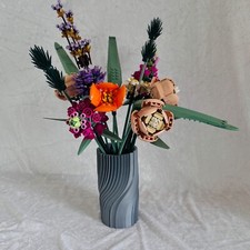 Vase für Lego Blumen Botanicals Sammlung, Blumenstrauß, Rosen, 10342 10374