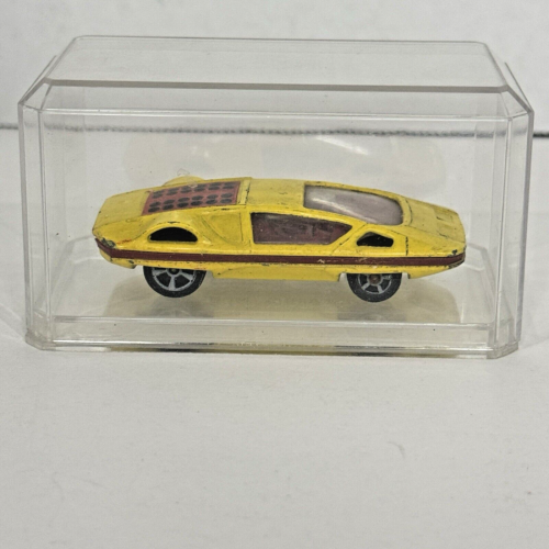 Corgi junior RARE Whizz wheels Pininfarina modulo Pat arp 3396/69 Classic yellow - Picture 8 of 8