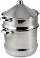 BAUMALU - COUSCOUSSIER TAJINE INOX , TOUS FEU ET INDUCTION 