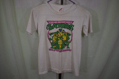 Vintage Jerzees Boys L TMNT Parody T-90's N'awlins Mutant Ninja