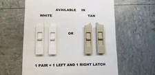 WINDOW TILT LATCHES *** 1 PAIR (1 left and 1 right latch)***