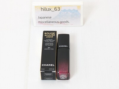 CHANEL ROUGE ALLURE LAQUE IN CRYSTAL PINK #94. Limited Edition
