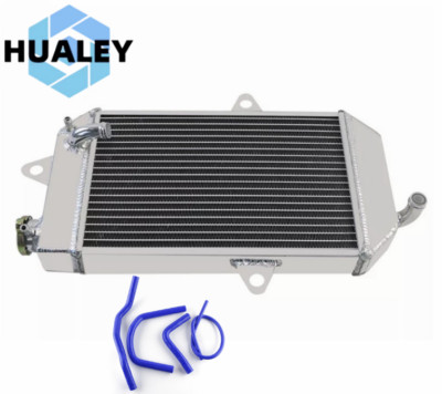 Aluminum Radiator + Blue Hose for 1987-2006 Yamaha Banshee 350 YFZ350 YFZ 350
