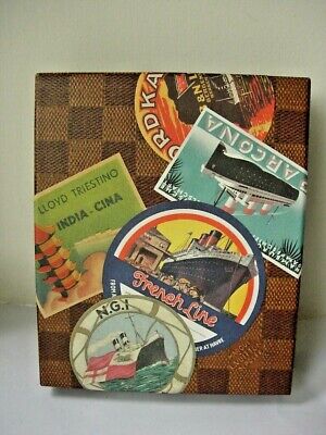 アンティーク雑貨 LOUIS VUITTON TRAVEL HOTEL LABELS Louis Vuitton Postcards 