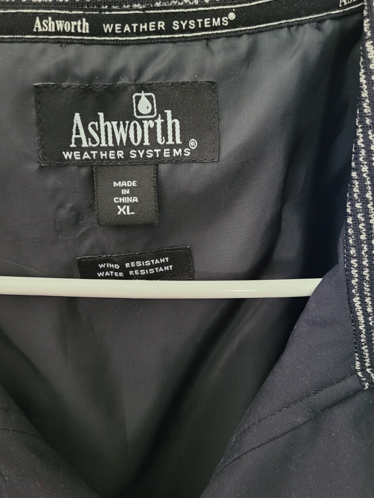 Pull De Golf Ashworth Weather Systems 1/4 Zip, XL, Homme, Coupe-vent/eau