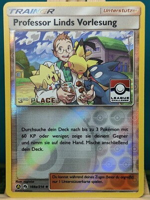 POKEMON - League Challenge - Professor Linds Vorlesung 3. Platz - 188a/214