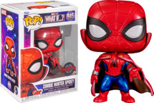 EXCLUSIVA FIGURA DE VINILO POP MARVEL WHAT IF ZOMBIE HUNTER SPIDEY 3,75" FUNKO 945