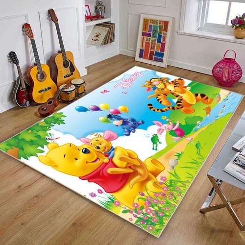 Alfombra 3D Winnie The Pooh alfombra de salón alfombra de suelo alfombras antideslizantes DE - Imagen 21 de 29