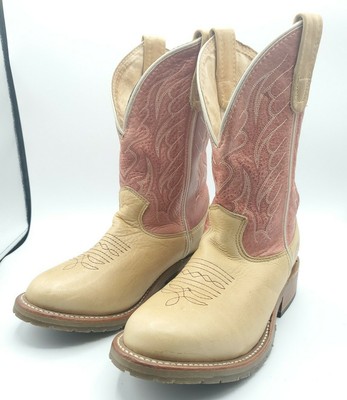 double h boots red